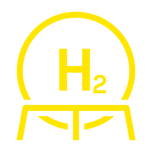 Logo hydrogène vert