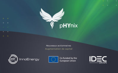 pHYnix renforce sa position avec l’entrée à son capital d’EIT InnoEnergy et du GROUPE IDEC
