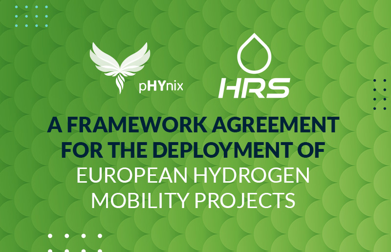 pHYnix et HRS signent un accord-cadre pour le déploiement de projets européens de mobilité hydrogène